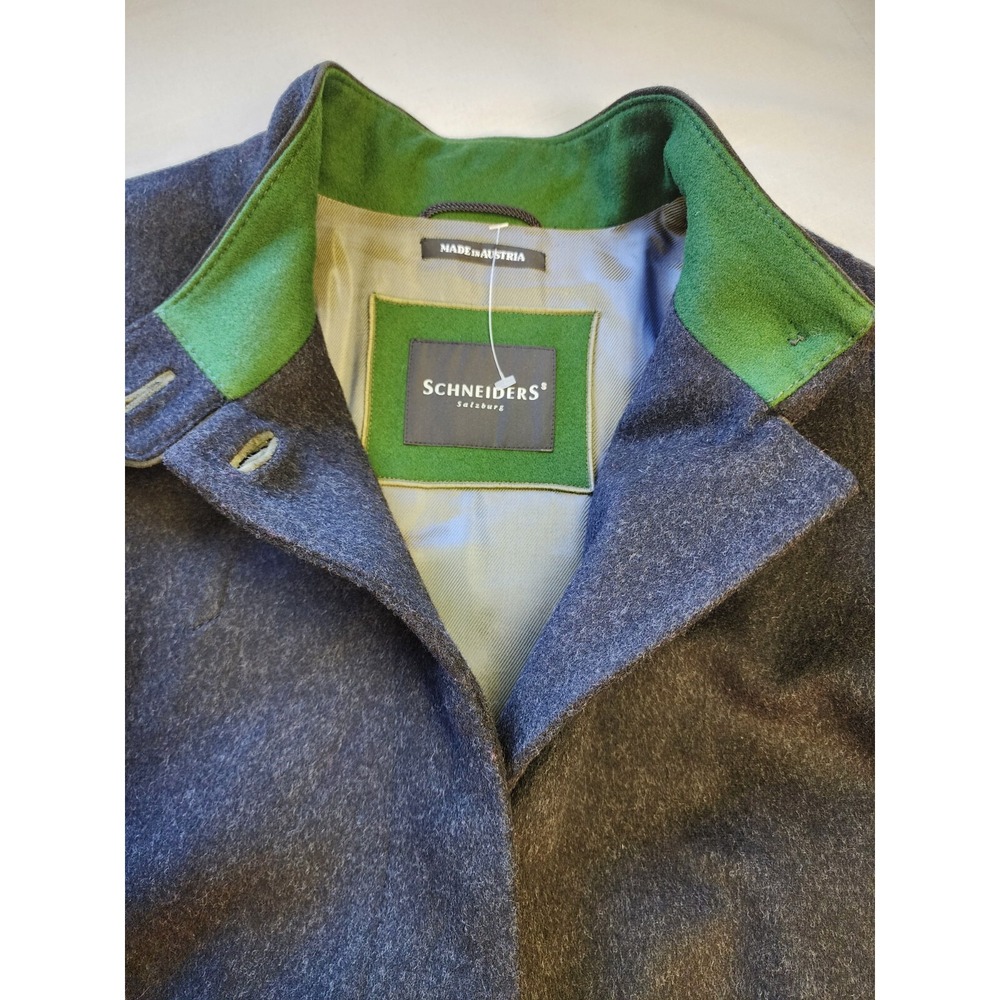 NEW  Schneiders Salzburg Womens SZ 10 Cashmere Virgin Wool W/Suede Trim...
